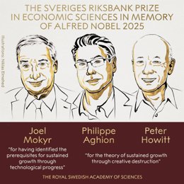 Joel Mokyr, Philippe Aghion y Peter Howitt ganaron el Nobel de Economía por su trabajo innovador
