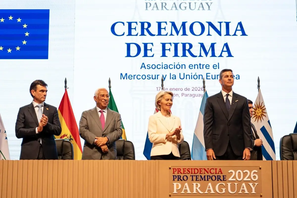 Von der Leyen resalta las ventajas del acuerdo con Mercosur antes de su implementación el 1 de mayo